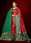 Megha Satin Saroski Vol 5 By Saroj Pure Satin Silk Wholesale Saree With Dupatta Suppliers In Surat